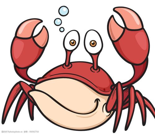 关键词:卡通动物 可爱 手绘 螃蟹 卡通设计 矢量 eps 生物世界 野生